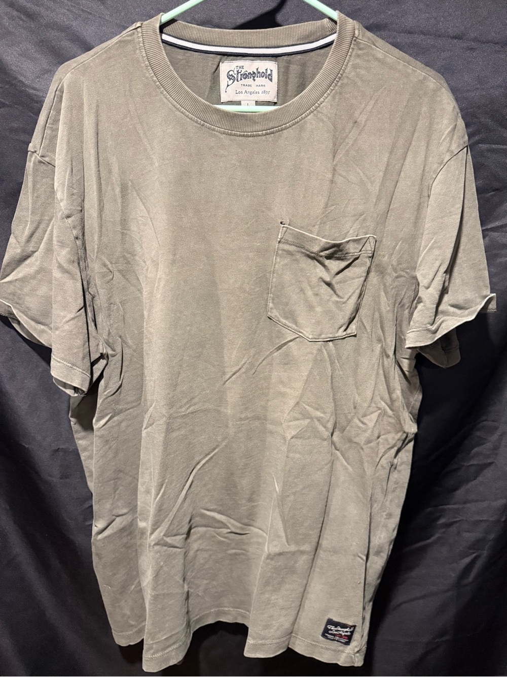 The Stronghold Men's Short Sleeve Pocket Tee - Olive